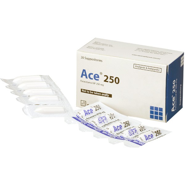 ACE 250mg Suppo.