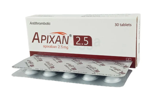 APIXAN 2.5 mg Tablet