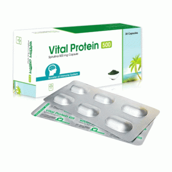VITAL PROTEIN Capsule 500mg (1 Strip=6 Pieces)