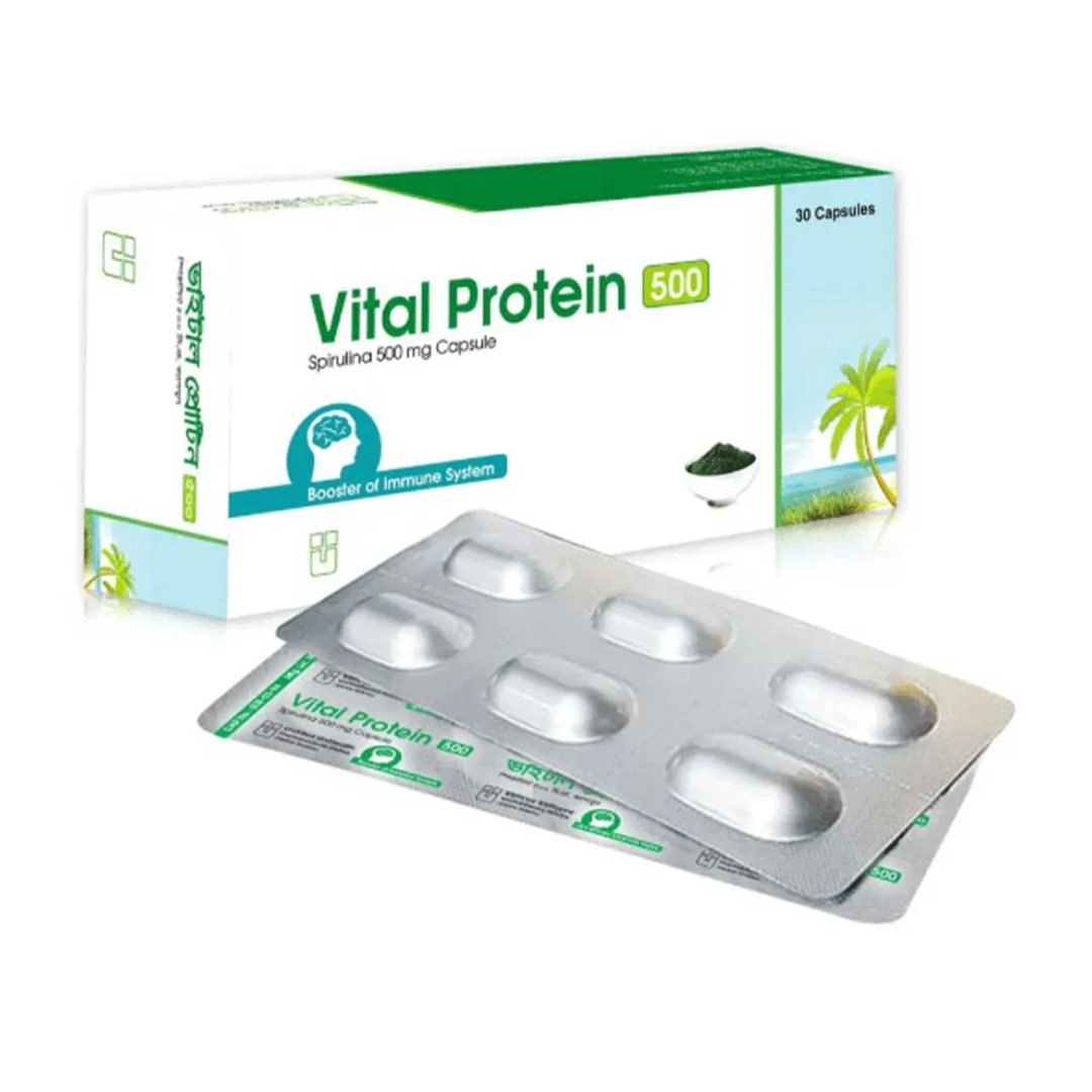 VITAL-PROTEIN-Capsule-500mg-(1-Strip=6-Pieces)
