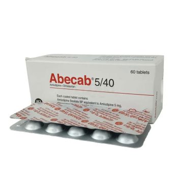 Abecab Tablet 5 mg+40 mg (1 Pieces=10 Pieces)