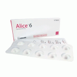 Alice Tablet 6 mg (1 Strip=10 Pieces)