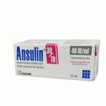 Ansulin SC Injection30%+70% in 100 IU/ml (10 ml vial)