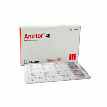 Anzitor Tablet 40 mg (1 Strip=10 Pieces)