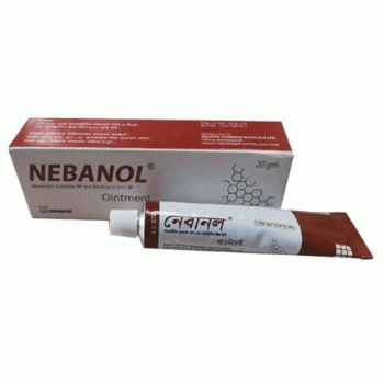 Nebanol Ointment (5 mg+500 IU)/gm (20 gm )