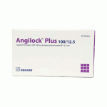 Angilock Plus Tablet 100 mg+12.5 mg (1 Strip=10 Pieces)