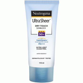 Neutrogena Ultra Sheer Sunblock SPF 50+