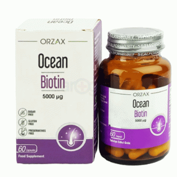 Ocean Biotin Cap 5000 mcg (1 Pot=60 Pieces)
