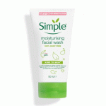 Simple facial wash