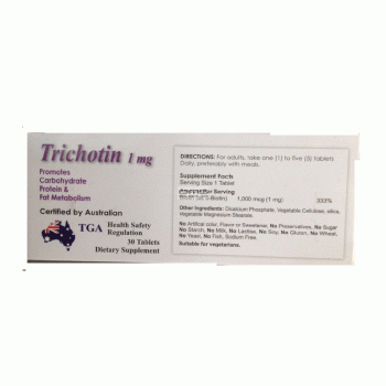 Trichotin 1 mg (1 Strip=10 Pieces)