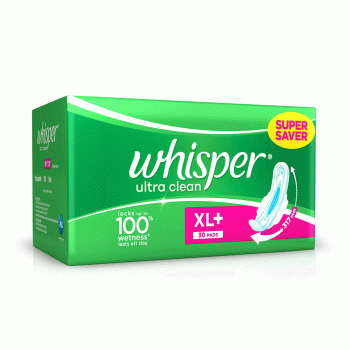 Whisper Ultra Clean XL sanitary pads