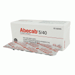 Abecab Tablet 5 mg+40 mg (1 Strip=10 Pieces)