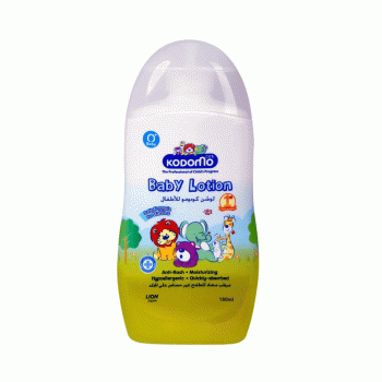 Kodomo Anti-Rash, Moisturizing & Hypoallergenic Baby Lotion 180ml