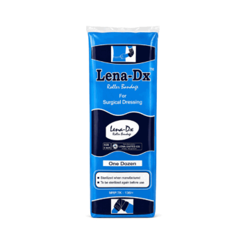 Lena-DX Roller Bandage for Surgical Dressing – 4 Inch (12 Pieces)