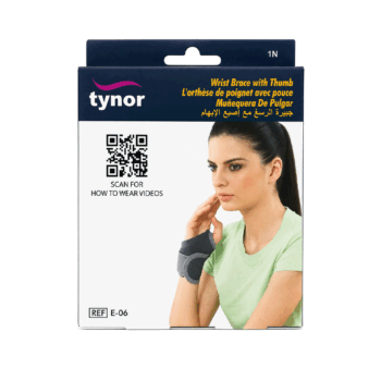 Tynor Wrist Brace With Thumb (12.7-24.1 Cm)