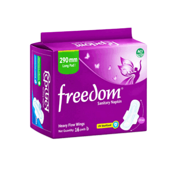 Freedom Sanitary Napkin Heavy Flow – 16 Pads