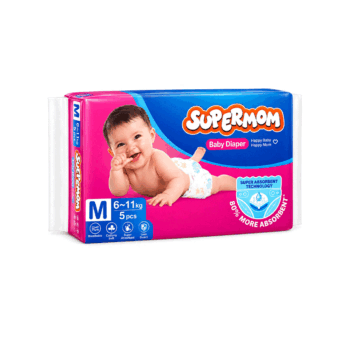 Supermom Baby Diaper – Medium Size (M)